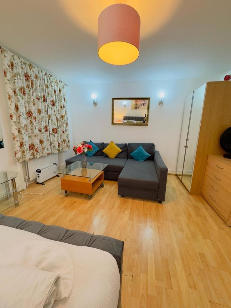 Bright Budget Studio Apartment In Central Londen Buitenkant foto